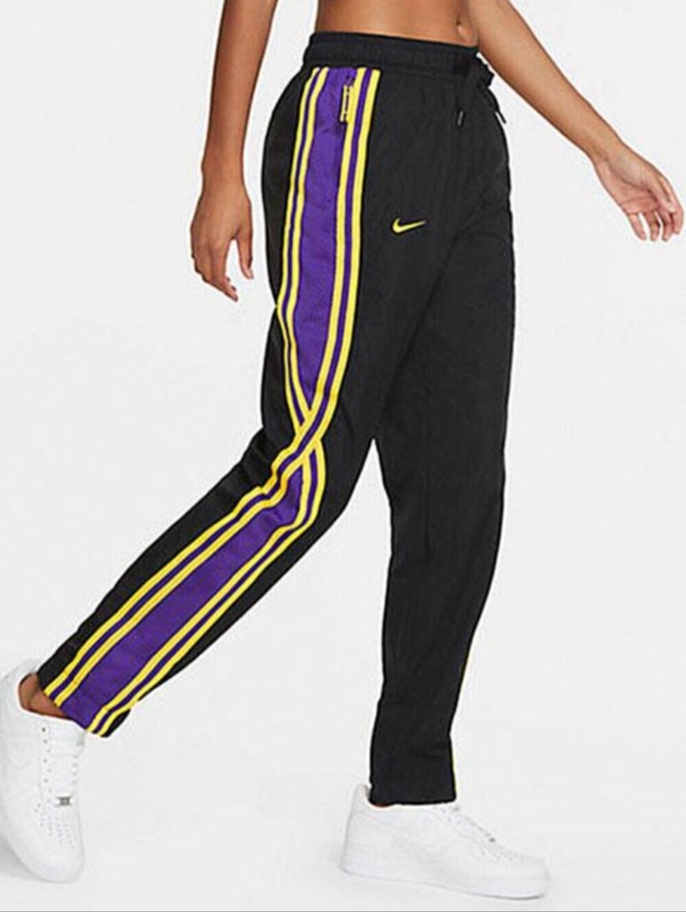 Nike Los Angeles Lakers Courtside Joggers Baseball Women's Pants Size S